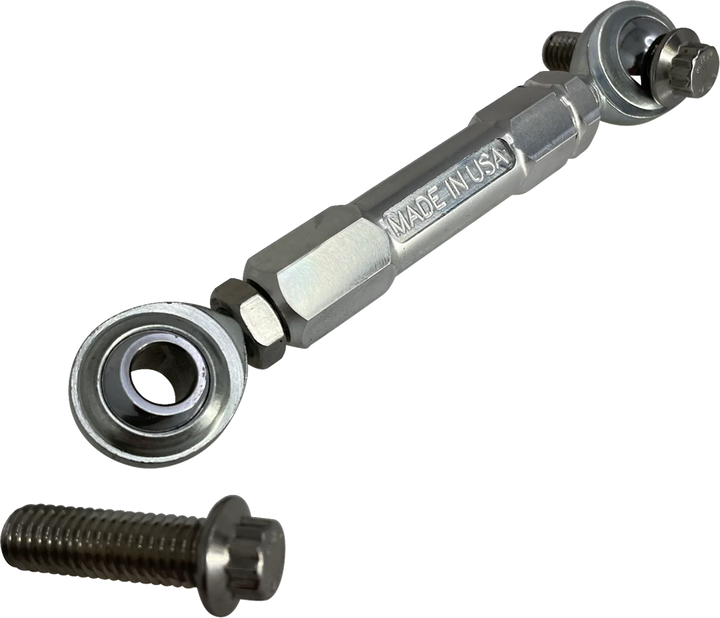 Alloy Art Adjustable Stabilizer Link - Front - Raw Machined - Touring CFL-1