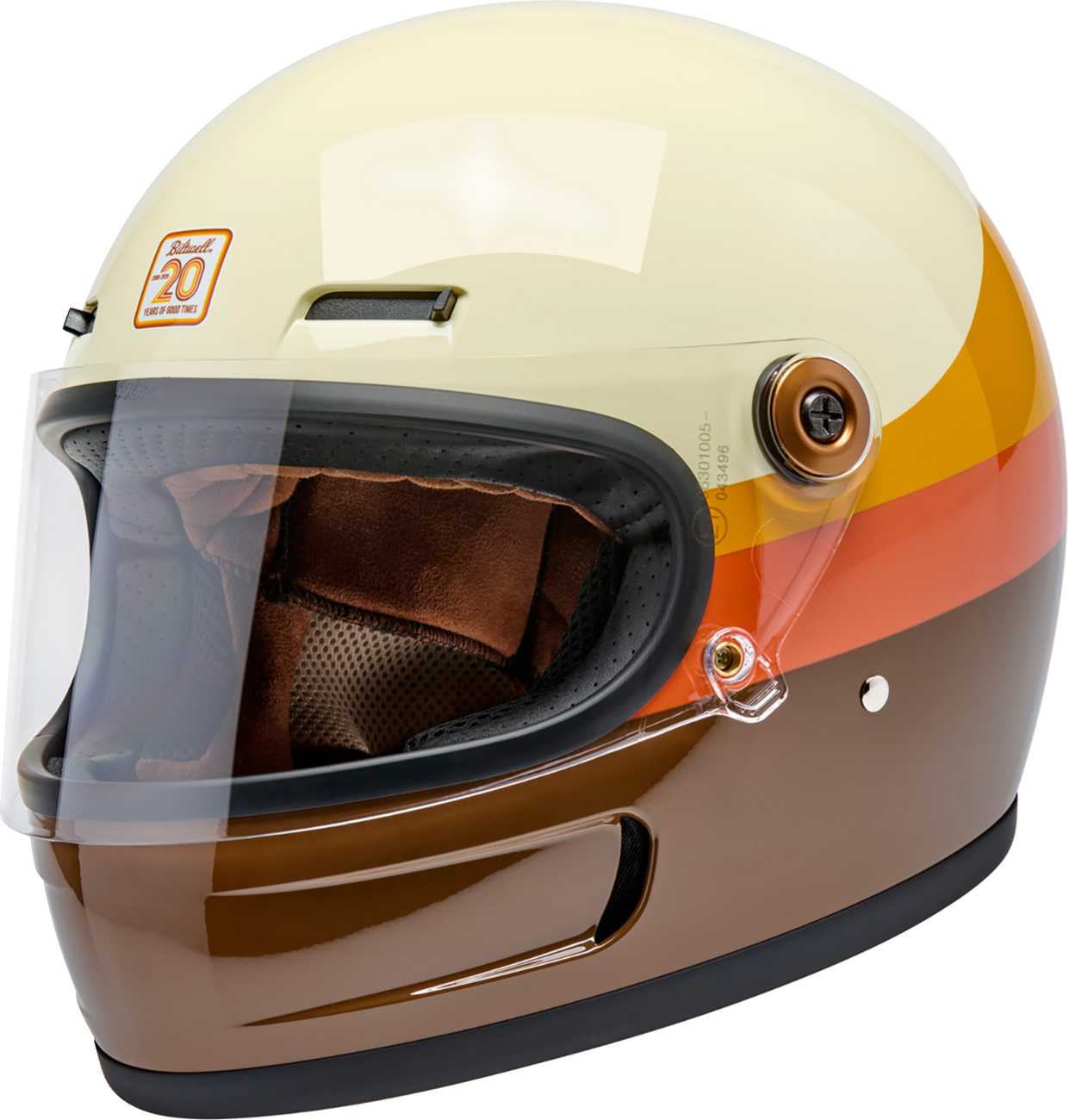 BILTWELL 1006-5118-504 Gringo SV Helmet - 20th Anniversary - Large