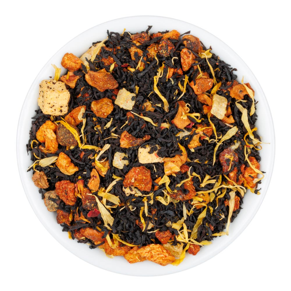 Peach Orchard Loose Leaf Black Tea - Fragrant, Lush, & Full-Flavored