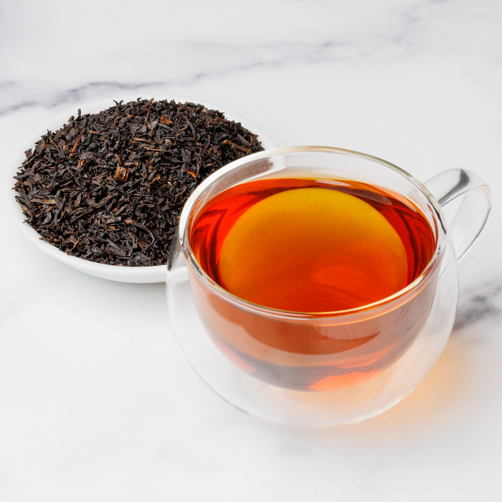 Smooth Vanilla Black Tea Loose Leaf Notes of Vanilla Cream, Caramel