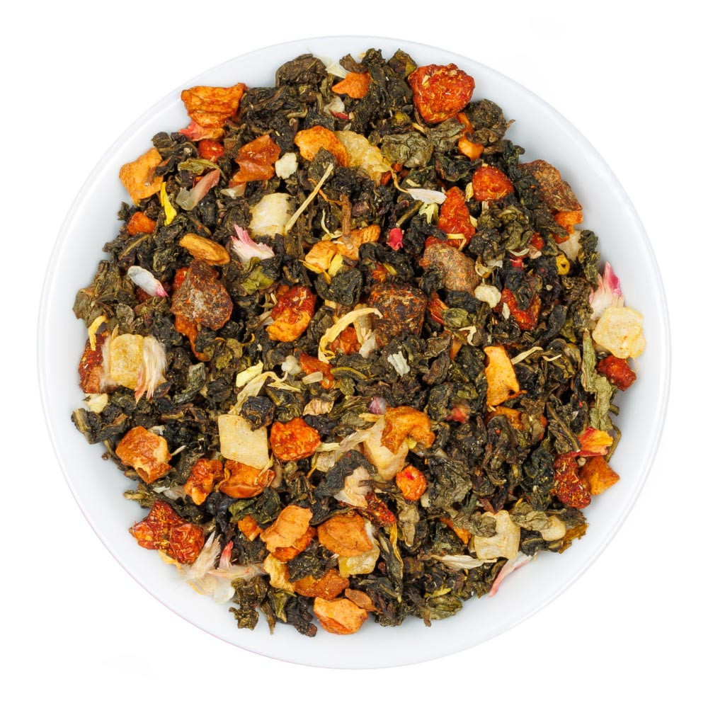 Sunset Peach Loose Leaf Oolong Tea - Bright, Fresh, Nectar-Like