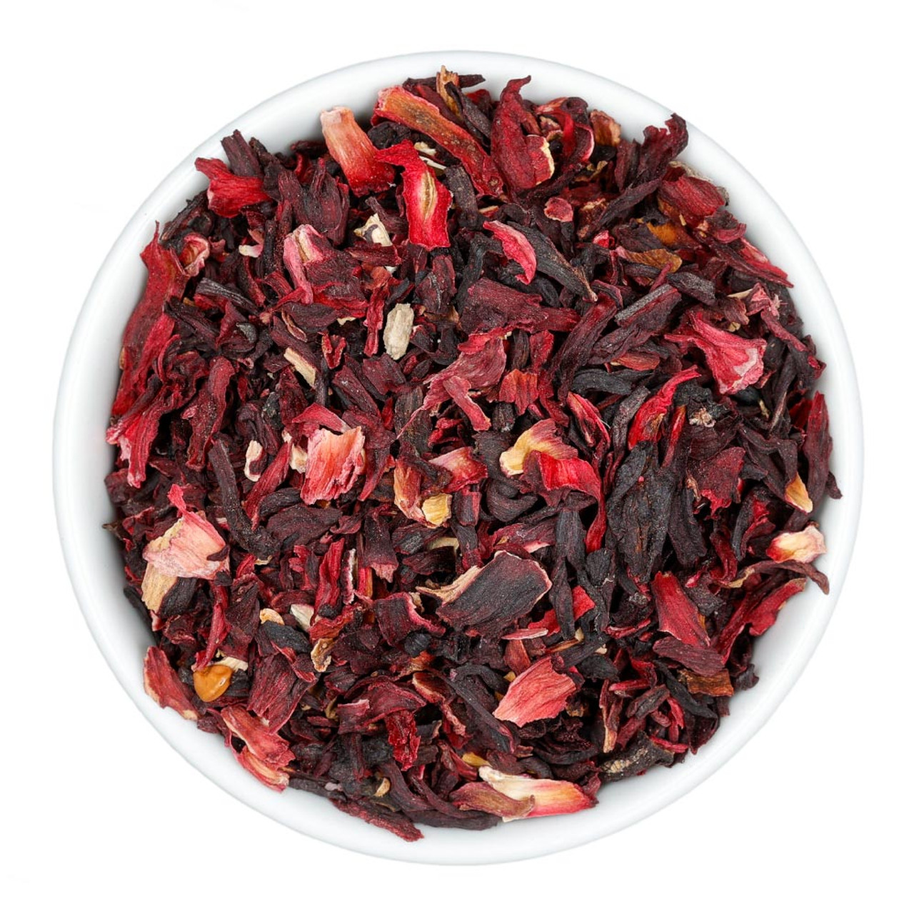 Blackberry Hibiscus Fruit Tea - Herbal Loose Leaf Tisane - Fusion