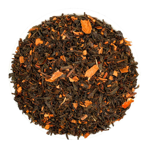 Fusion Teas Cinnamon Roll Black Tea Overhead