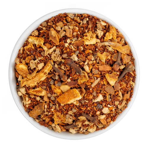 Fusion Teas Red Bush Chai Tea - Overhead
