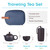 Ceramic Kung Fu Teapot Set with Travel Case