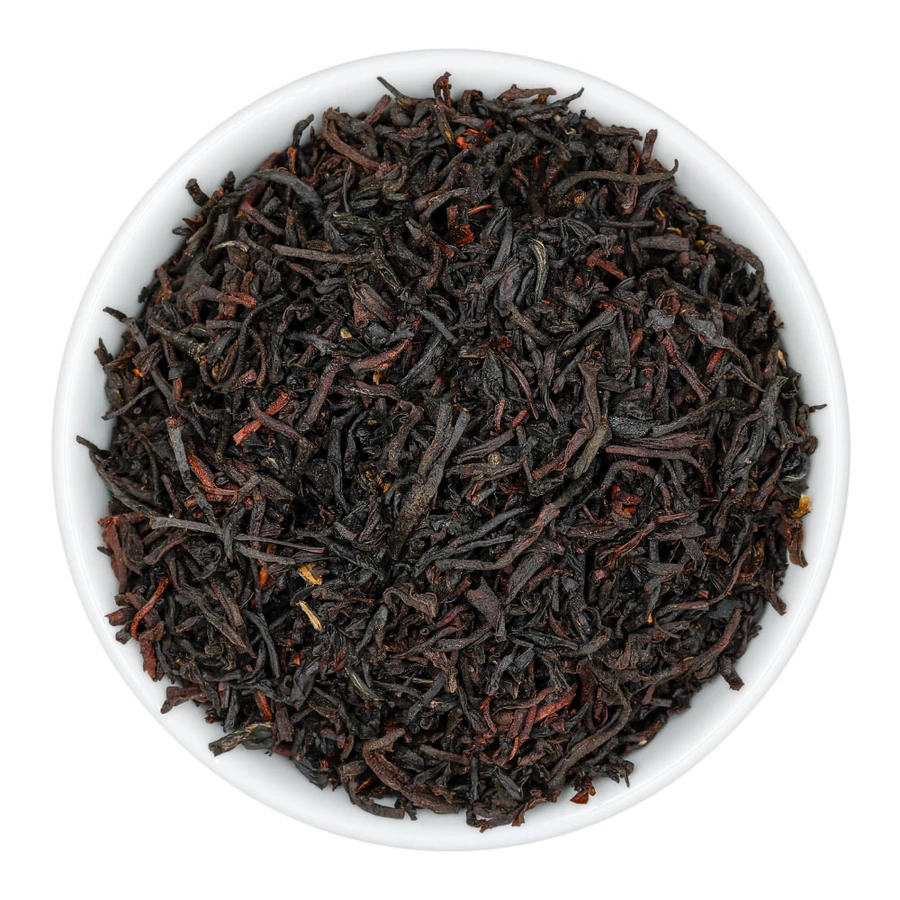 Fusion Teas Earl Grey Black Tea - Overhead