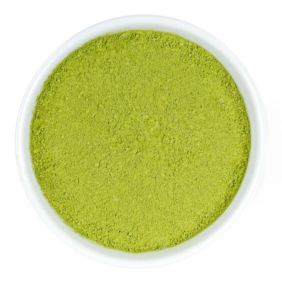Fusion Teas Vanilla Matcha Green Tea - Overhead