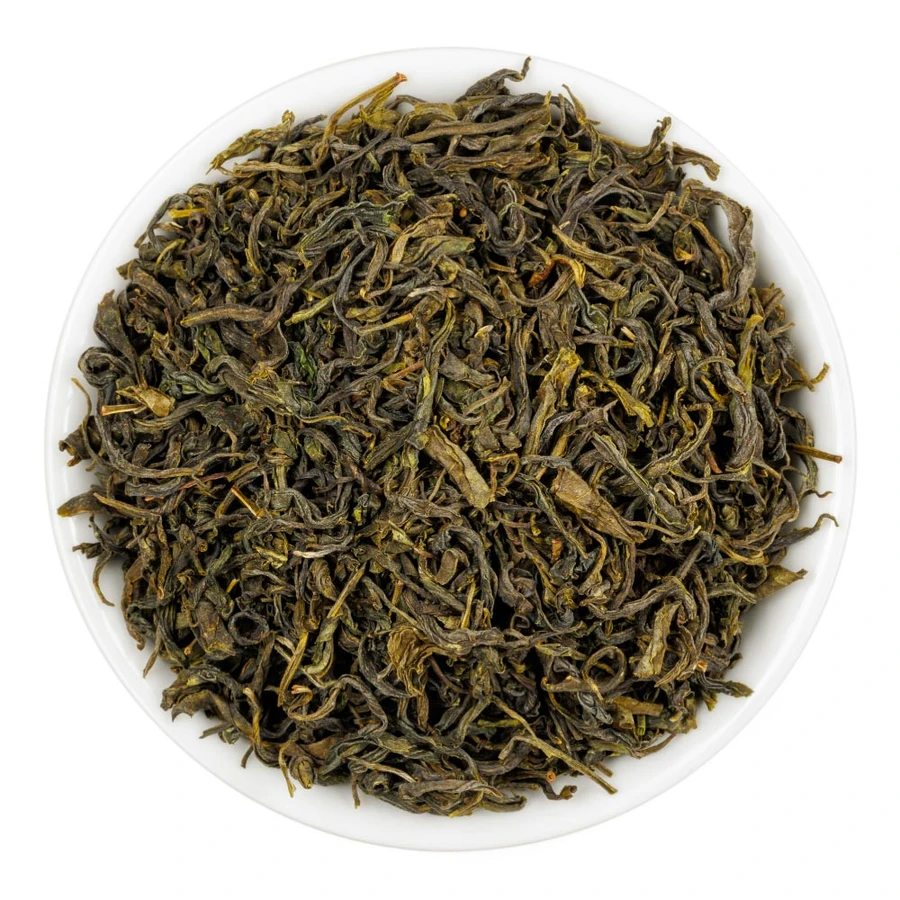 Fusion Teas Clouds & Mist Green Tea - Overhead