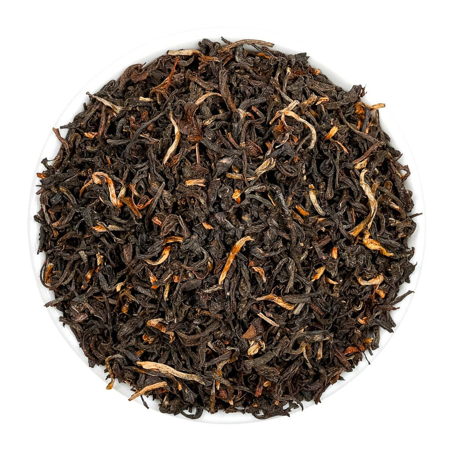 Fusion Teas Assam Black Tea - Overhead