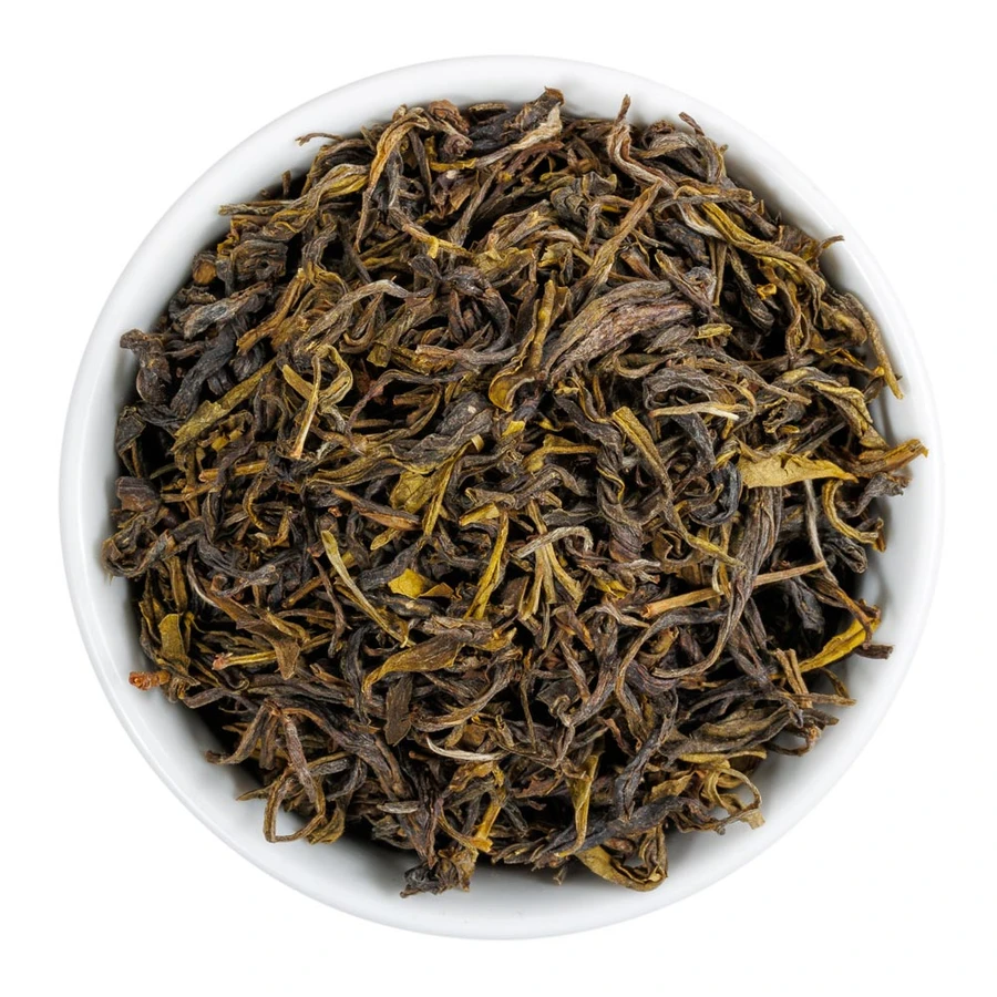 Fusion Teas Mao Feng Green Tea - Overhead