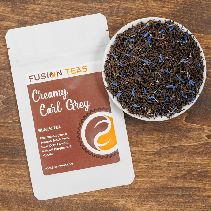 Earl Grey Black Tea - Highest Quality Loose Leaf - Floral, Silky