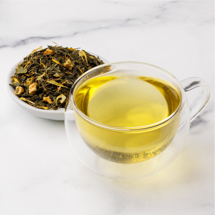 Apricot Vibes Sencha Green Tea | Fusion Teas - Sweet Nectar, Tangy