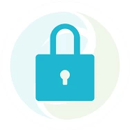 Safe and secure checkout icon