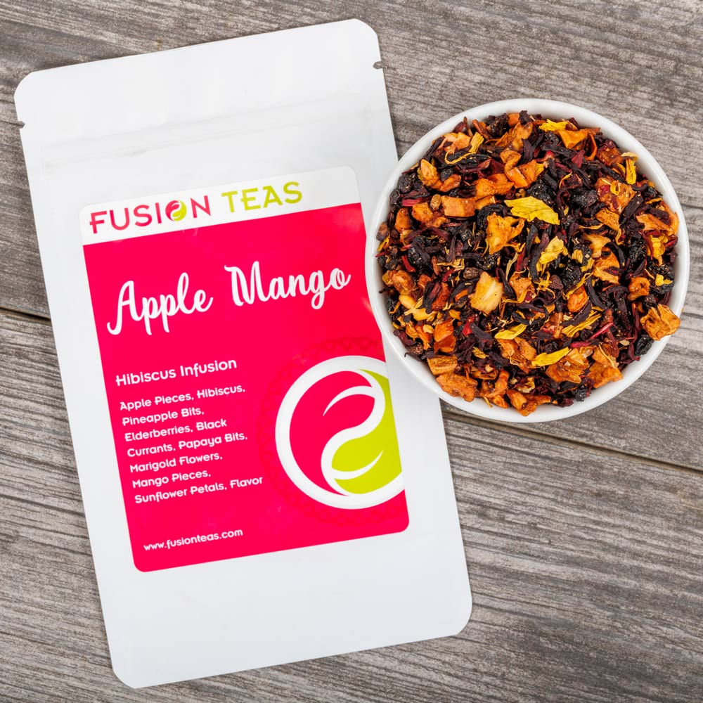 Apple Mango Hibiscus Tea - Exotic, Tropical, Berry