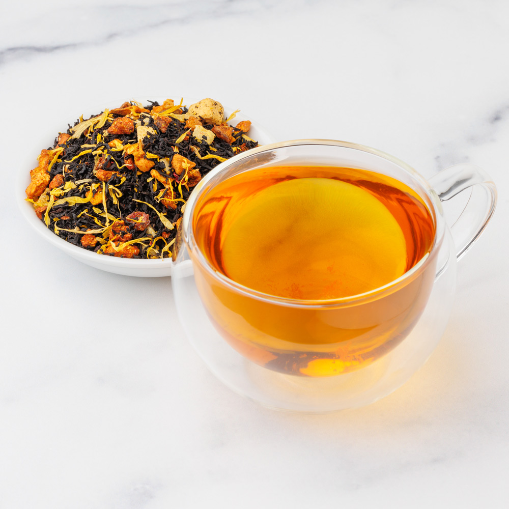 Peach Orchard Loose Leaf Black Tea - Fragrant, Lush, & Full-Flavored