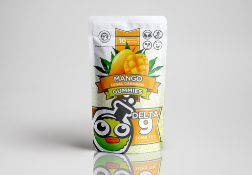 Mango Delta 9 Gummies 50mg (Box of 10)