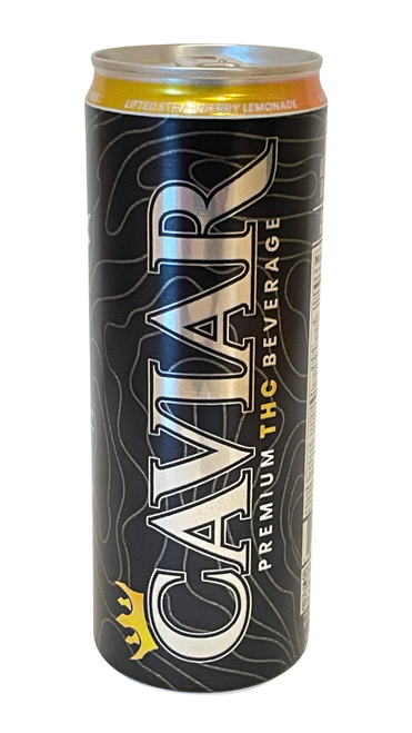 Caviar Lifted Strawberry Lemonade THC / CBG Beverage - case of 24