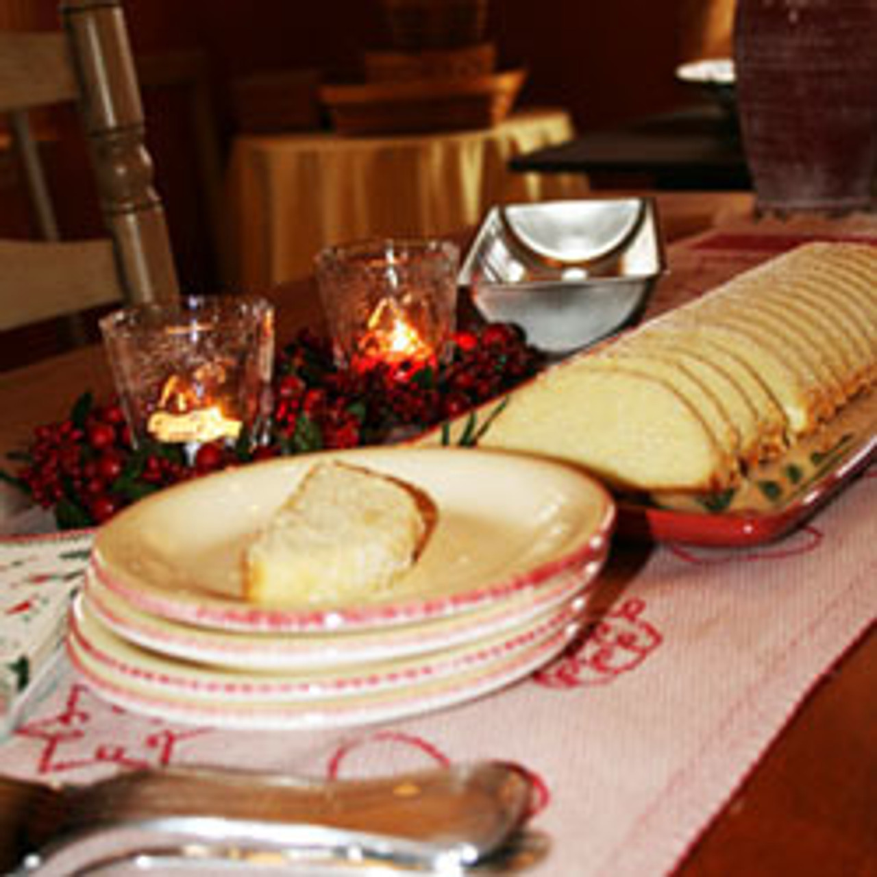 Serving Tray for Scandinavian Nordic Swedish Almond Cake Tomte 