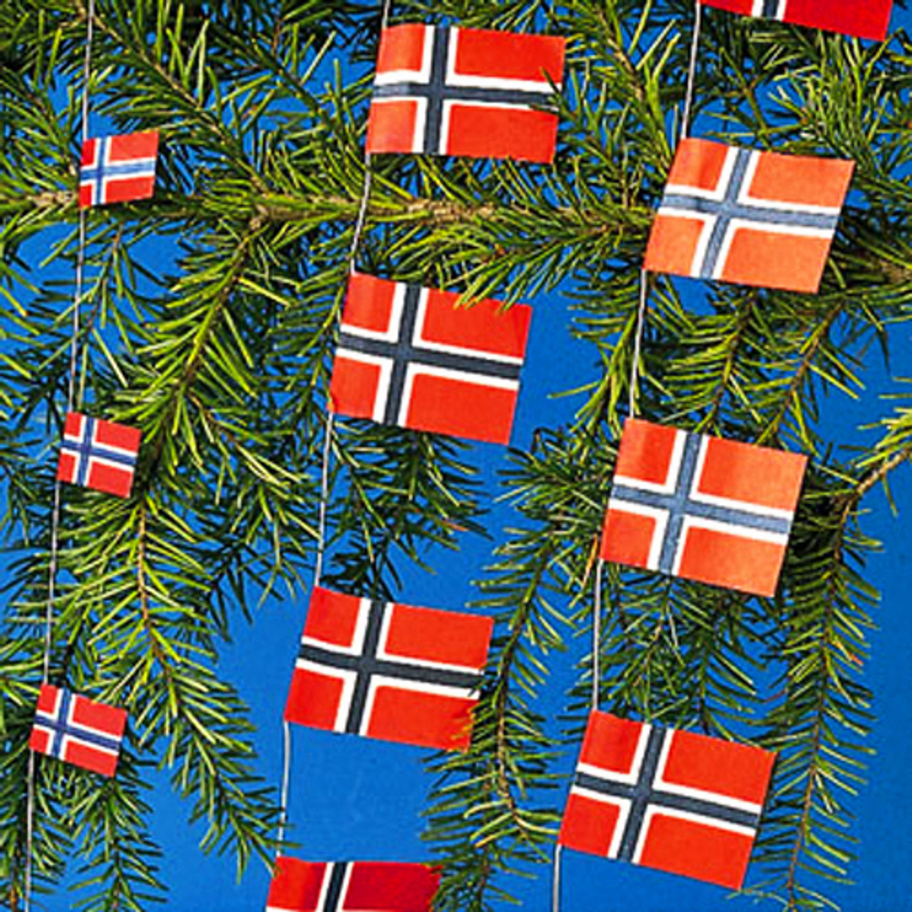 Flags On Strings - Norway