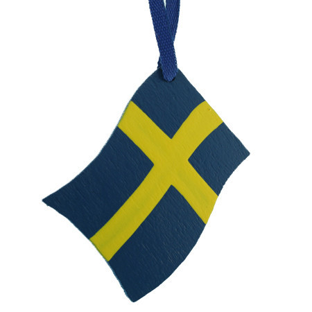 Swallings Sweden Flag Ornament
