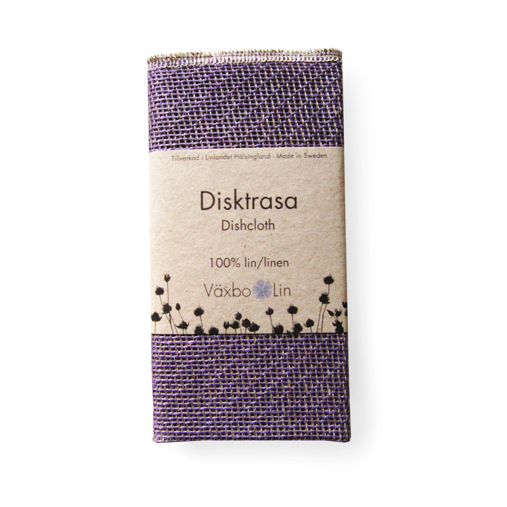 Linen Disktrasa Dishcloth - Lilac