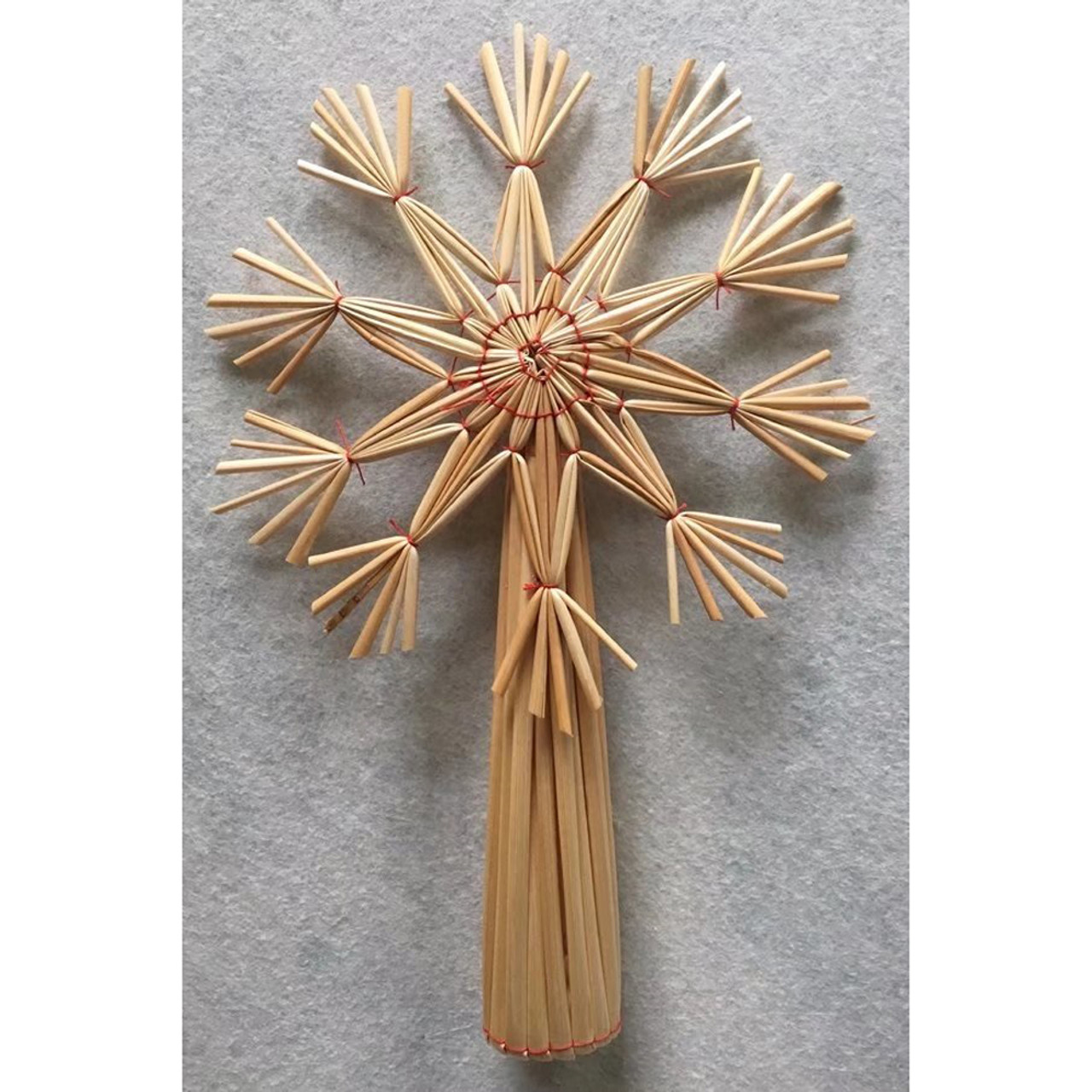 Straw Tree Topper, Christmas