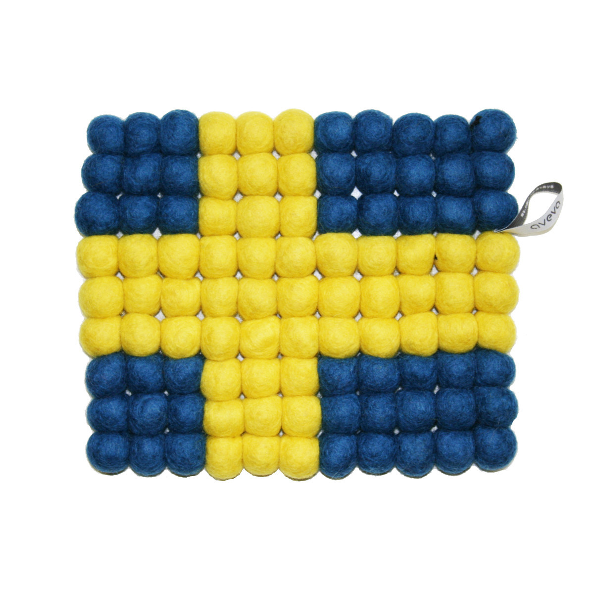 Aveva Design AB Wool Trivet - Swedish Flag