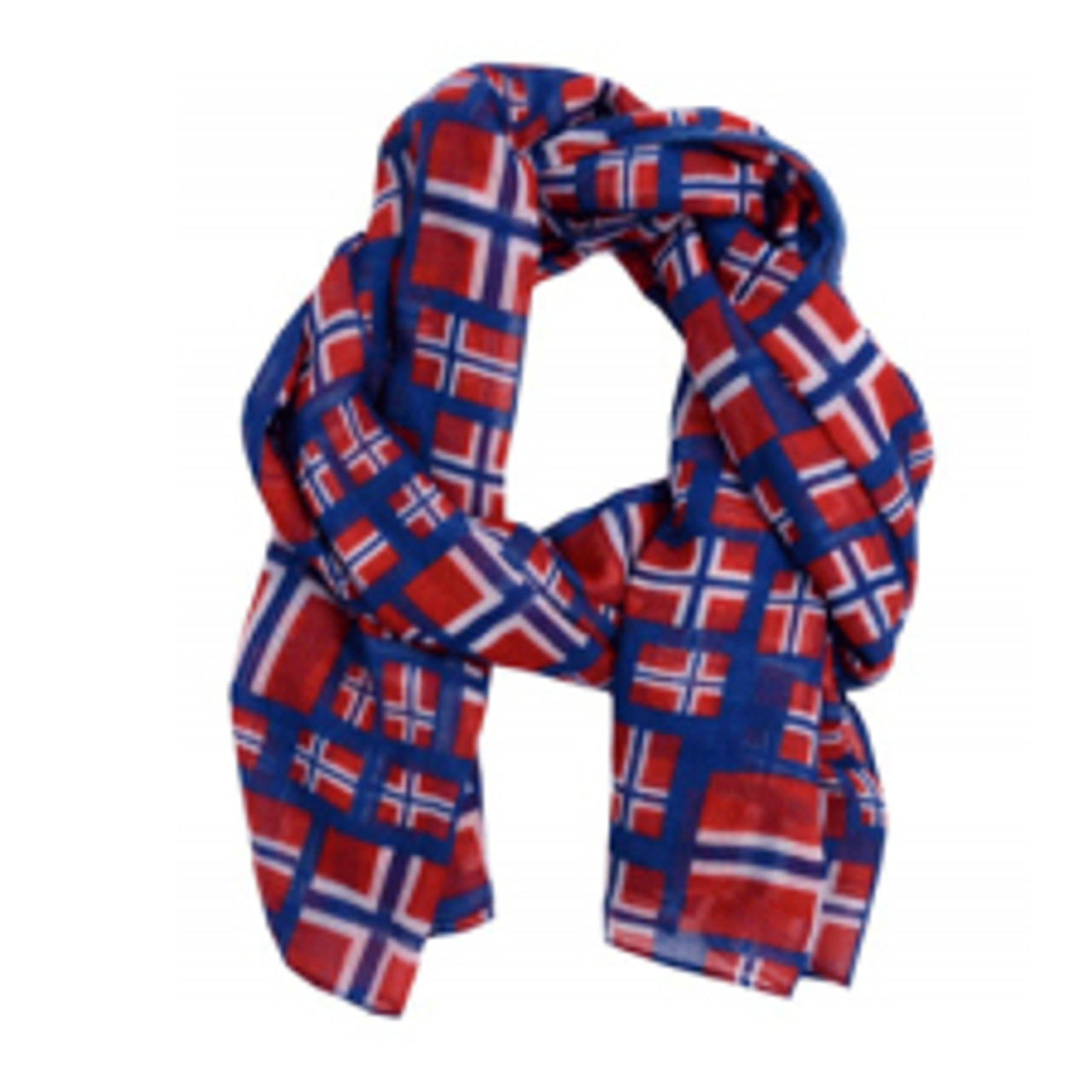 Dale of Norway Harald Scarf in Medium Blue