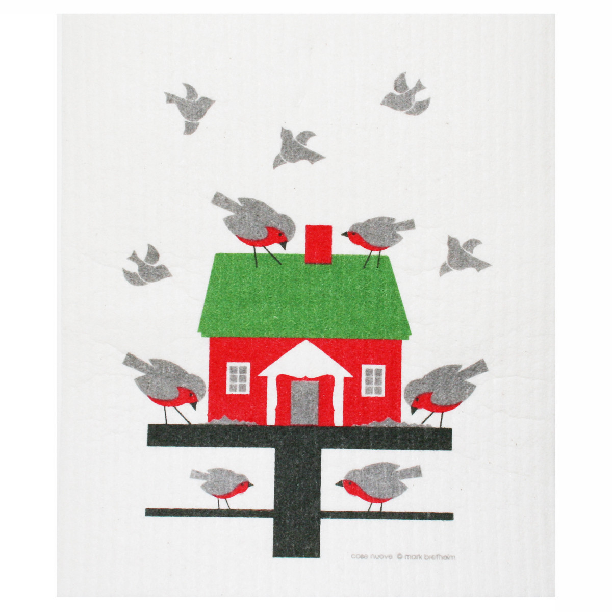 Swedish Dishcloth - Bird Feeder