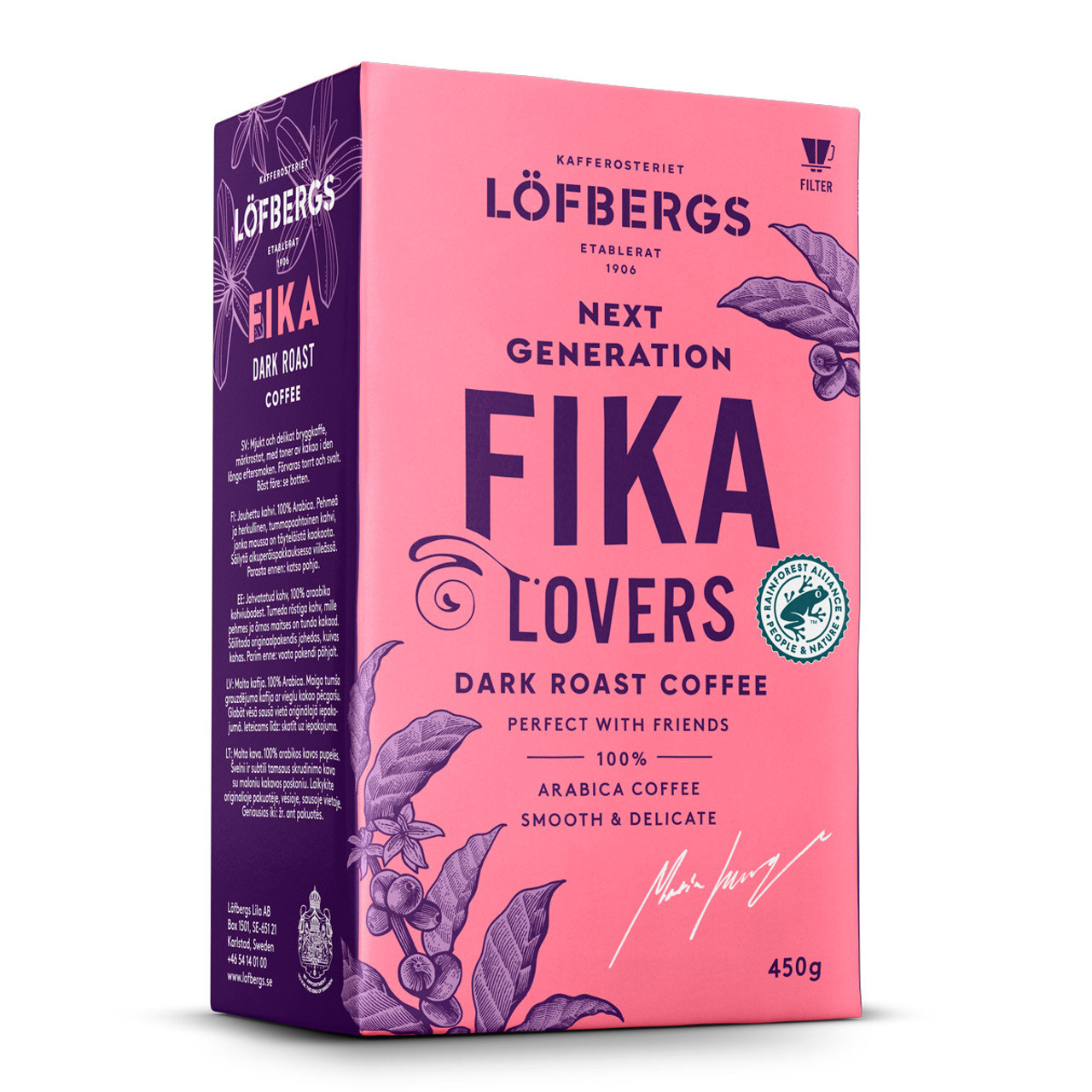 Examen album Akkumulering svindler Lofbergs Next Generation Fika Lovers - Dark Roast Coffee |  ScandinavianShoppe