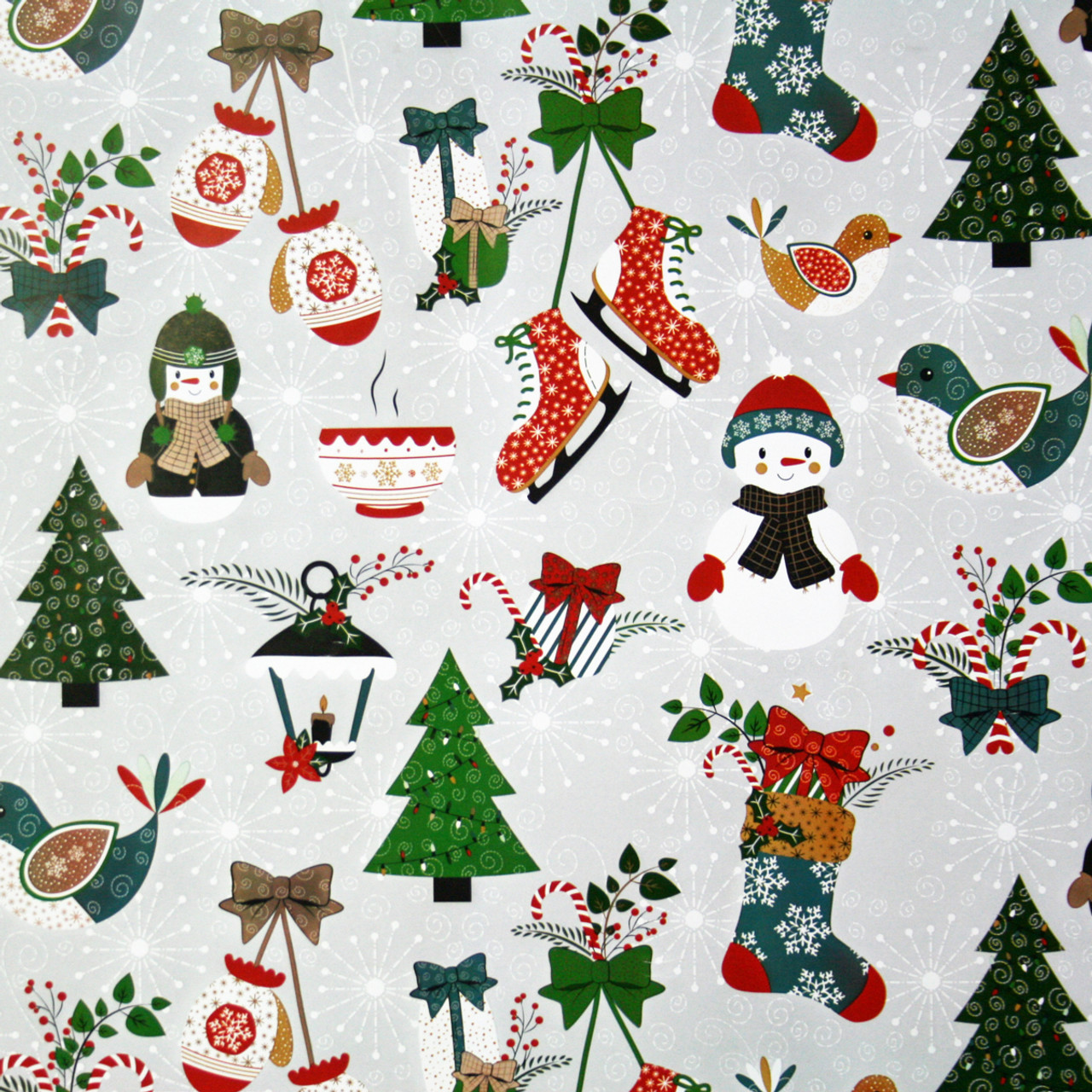 Varme Gift Christmas Wrapping Paper - Skates - 23 x 72