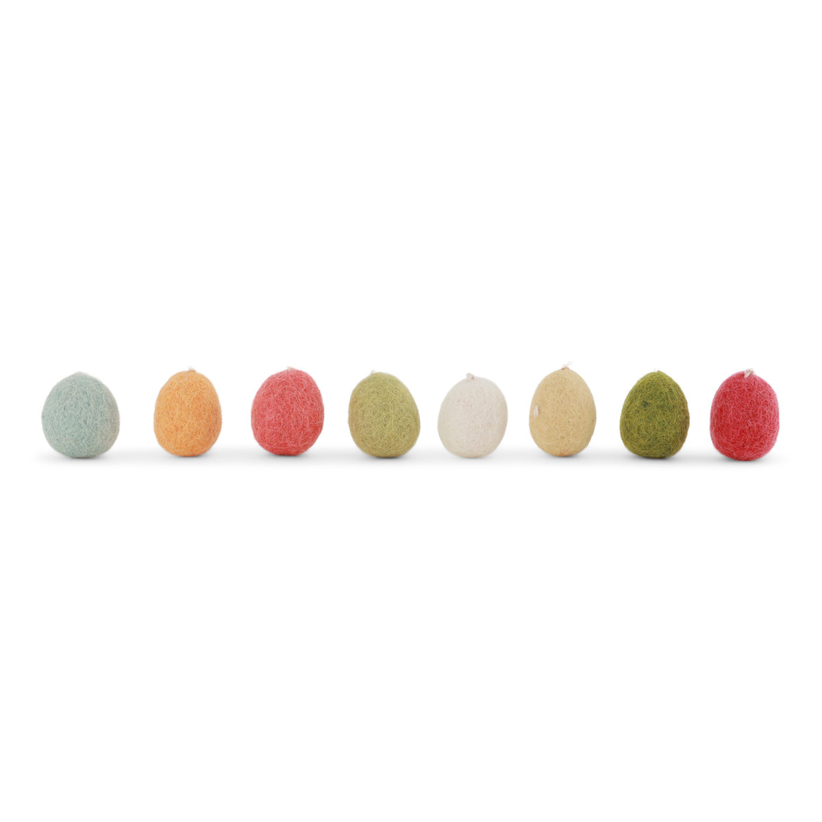 Felt Mini Egg Ornaments - Set of 8 - Thumbnail 4