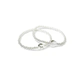 Anna Viktoria Nordic Dala Horse Silver Krystal Bracelet 