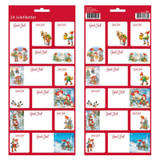 Christmas God Jul Stickers - 24 Sticker Pack (16923301)
