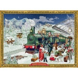 Alison Gardiner Designs Advent Calendar - The Christmas Express - 11.25" x 8" 