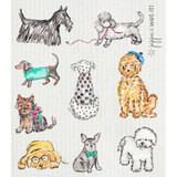 Swedish Treasures Swedish Dishcloth - Dog Fancy 