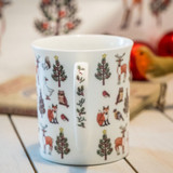 Alison Gardiner Designs Winter Wildlife Mug - 10 oz. - Gift Boxed 