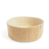 Aveva Design AB Felt Wool Table Basket Set - 3 Pack - Asst. Sand Colors 