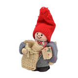 Ljungstroms Tomte with Jul Sack and Present - 3.5" 