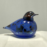 Bianco Blu Oy Bianco-Blue-Finnish Glass Bird - Blue & Turquoise 