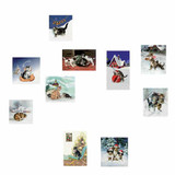 Alison Gardiner Designs Advent Calendar - Mischievous Christmas Cats - 11.75" x 16.5" 