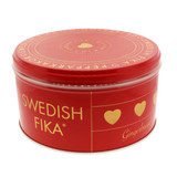 Swedish Fika "Pepparkakor" Gingerbread Cookie Tin - 10.58 oz.