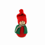 Ljungstroms Tomte Boy With Green Cape 