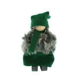 Swallings Santa Tomte Girl with Sheepskin - Green  Swallings Santa Tomte Girl with Sheepskin - Green