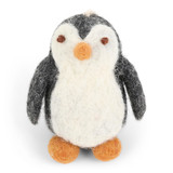 Gry & Sif Cute Penguin Felt Ornament - 3" 