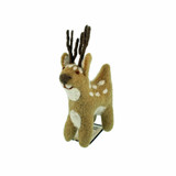Gry & Sif Cute Brown Deer Felt Ornament - 4"  Gry & Sif Cute Brown Deer Felt Ornament - 4"