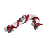 Candycane w/Tomtar Ornament - 3"