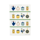 Tea Towel/Kitchen Towel - Time
