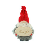 Tomte Nisse with God Jul Sign - 5"