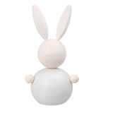 Pupujussi Rabbit - White - 6.25"